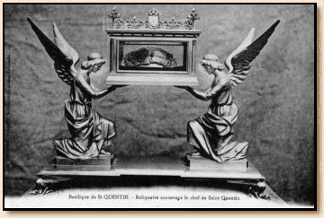 Le reliquaire de la tte du Saint